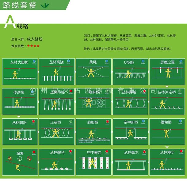 叢林探險(xiǎn)A線路