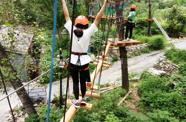叢林工字橋-叢林探險樂園-穿越叢林器材