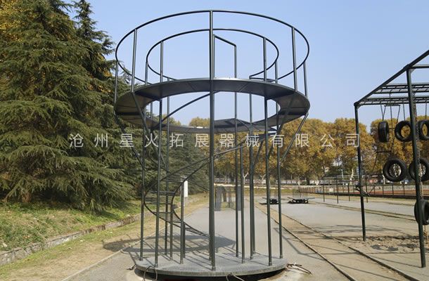 螺旋梯-400米渡海登島-渡海登島訓(xùn)練器材